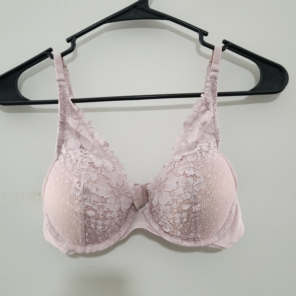 Elegant Lace Underwire Push Up Bra